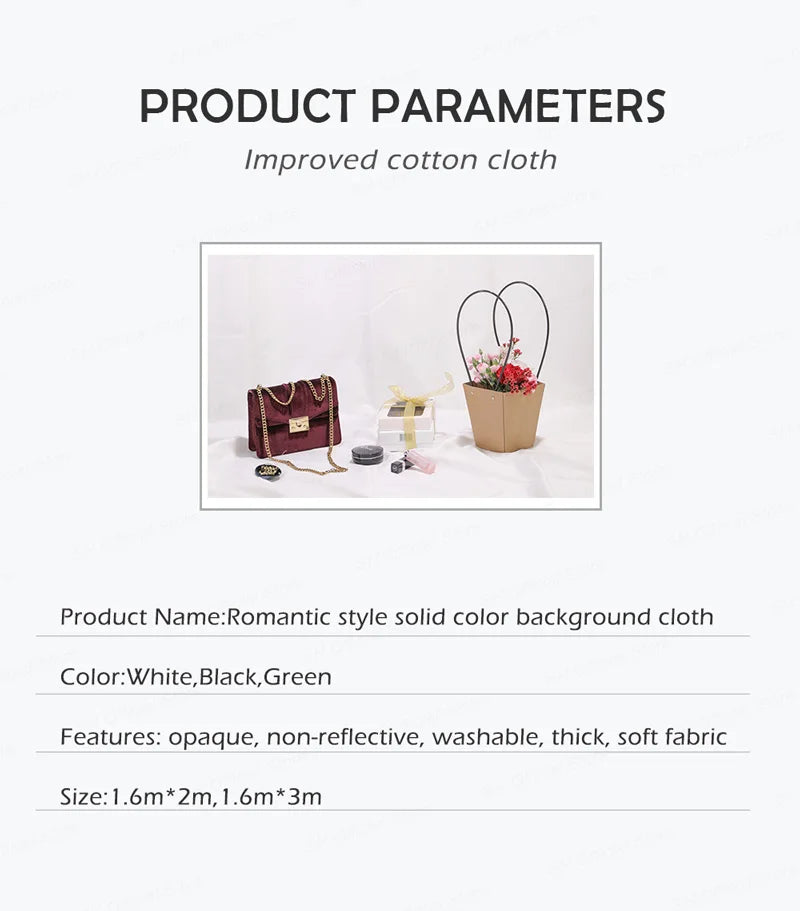 Background Backdrops Studio Background Photo Green Screen Chroma Key For Photography Shooting Background Cloth Muslin Projection