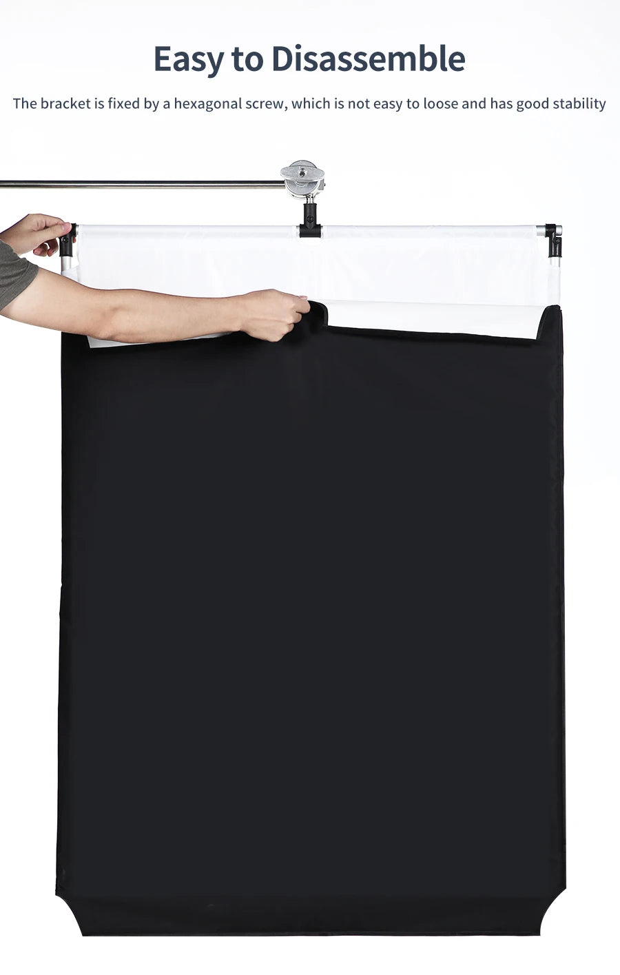 60 x 90cm 90 x 120cm Sun Scrim Large 5in1 Black Silver Gold White Diffuser Reflector Aluminum Alloy Frame for Flash Photography