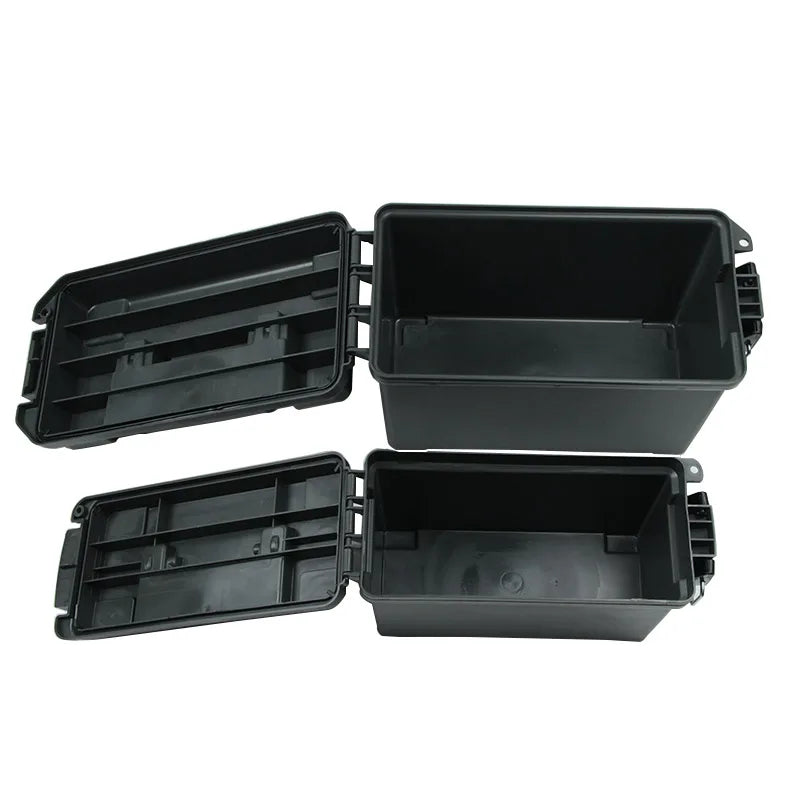 Ammo Box Style Plastic Storage Can Heavy Duty Caliber Bulk Ammo Crate Lightweight Storage Case Hunting Bullet box