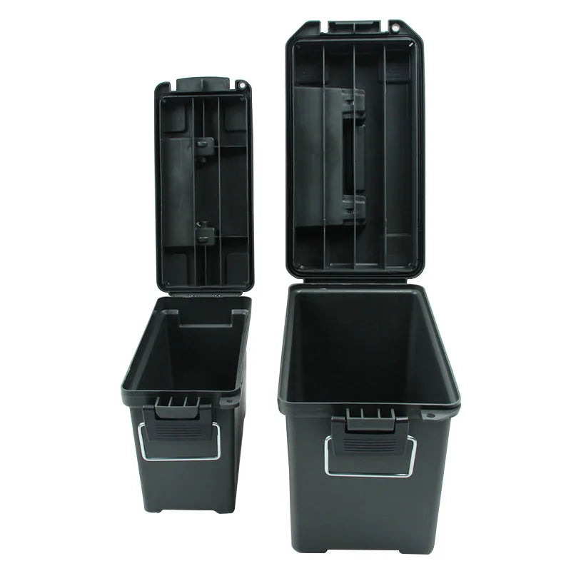 Ammo Box Style Plastic Storage Can Heavy Duty Caliber Bulk Ammo Crate Lightweight Storage Case Hunting Bullet box