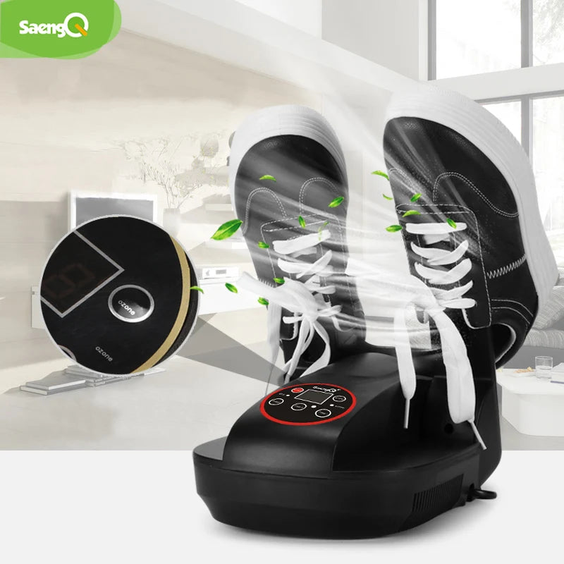 saengQ Intelligent Electric Shoes Dryer Sterilization Anion Ozone Sanitiser Telescopic Adjustable Deodorization Drying Machine