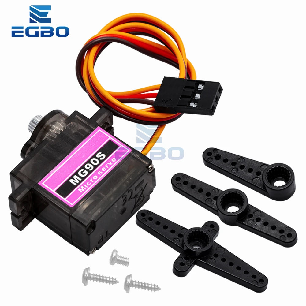1~5PCS EGBO MG90S Digital 9g Servo For Rc Helicopter plane boat car MG90 9G IN STOCK