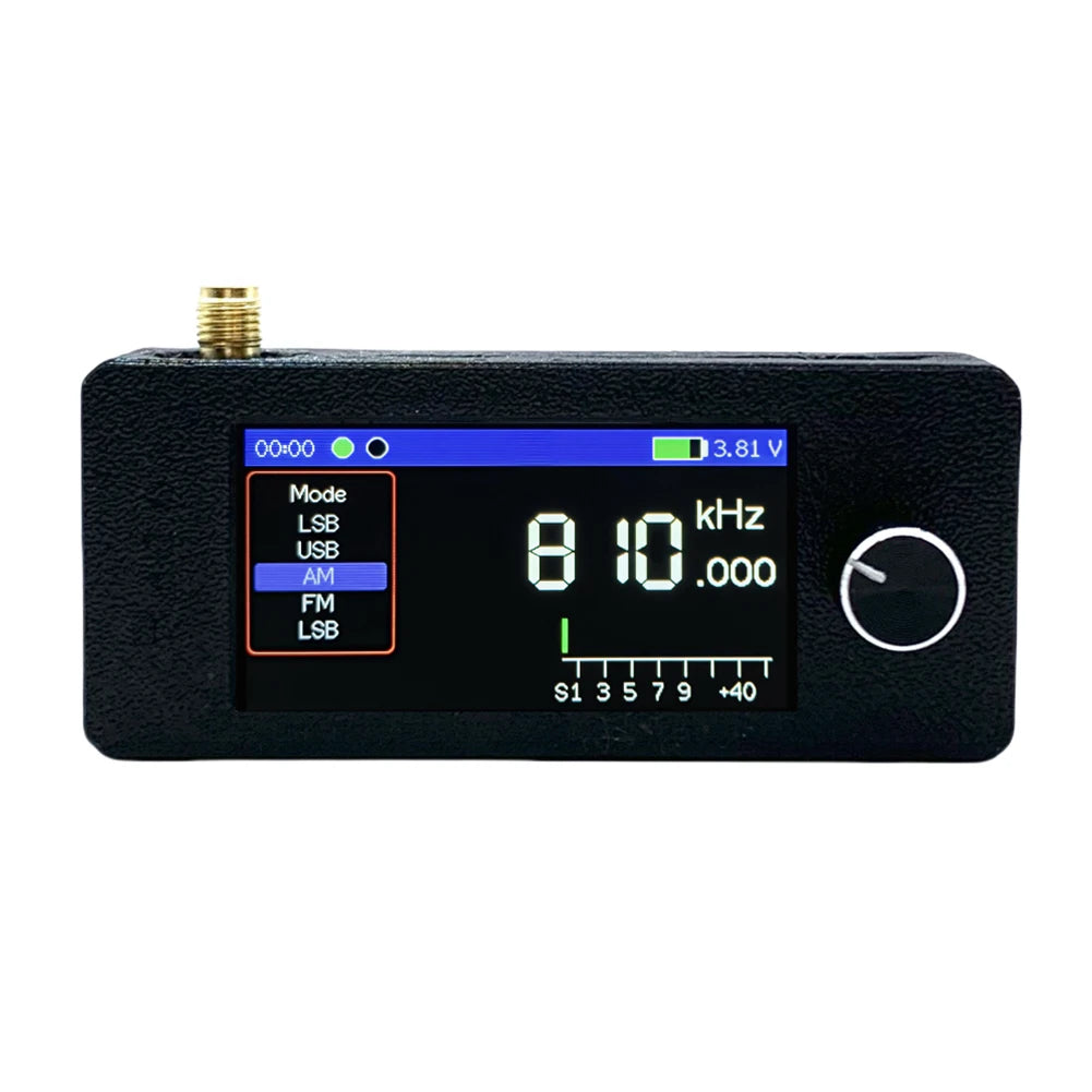 SI4732 0.5-108mhz Mini Radio LSB USB AM FM All Band Radio Receiver with External Speaker HF SW MW VHF Radio for Home Outdoor