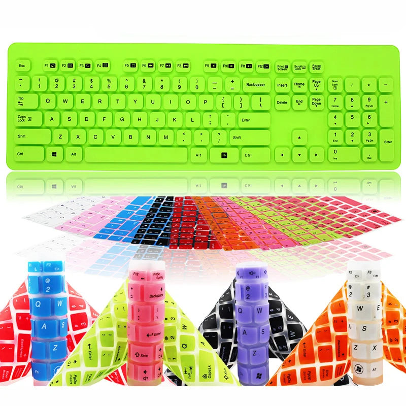 For Logitech K310 Soft silicone dustproof waterproof keyboard Protector PC Desktop keyboard Cover For laptop PC computer