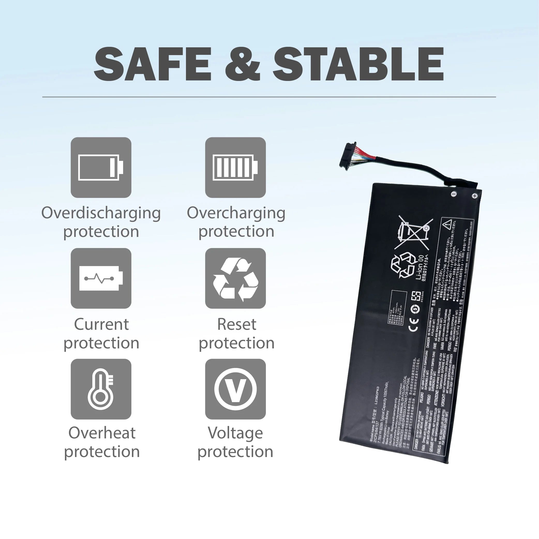 L23M2PK0 Battery For Lenovo Legion Go 8APU1 Gaming Handhled PC 82WH 7.7V With Tools gift