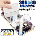 5Pcs Hydrogel Film for IPhone 17 16 14 13 12 11 15 Pro Max Mini Plus 17Air 16e Screen Protector for IPhone X XR XS MAX Not Glass
