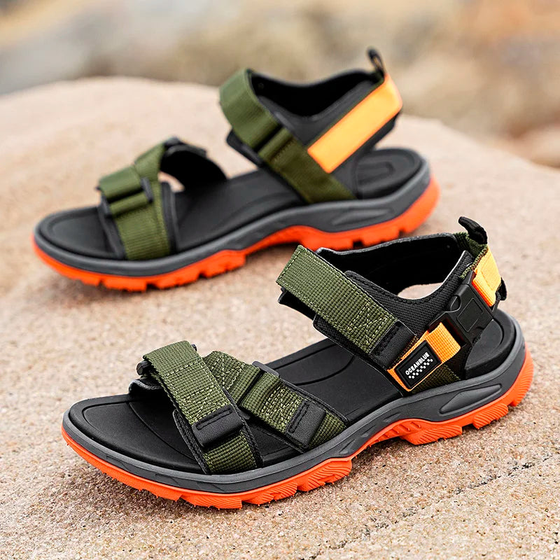 Summer Men Sandals Fashion Leisure Beach Holiday Sandals for Mens Lightweight Shoes New Outdoor Comfortable Casual Sandals