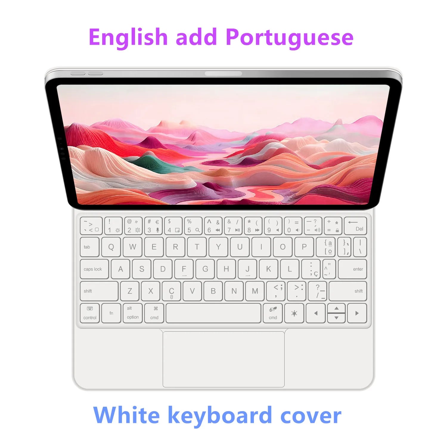 Magic Keyboard for iPad Air 6 7 8 11 13 Inch Case 2026 2025 iPad Pro 11" 13" Funda iPad A16 11th 10th Generation Pro 12.9 Cover