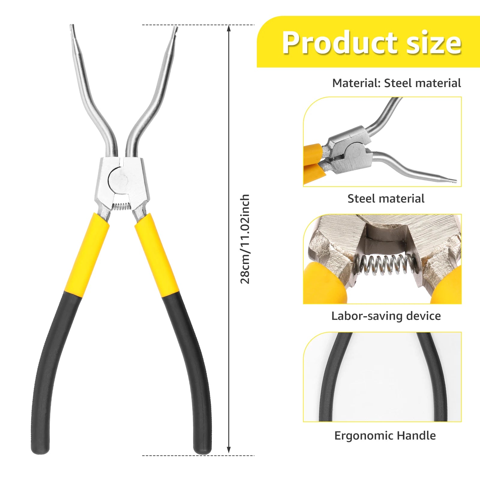 Washing Machine Washer Spring Expansion Removal Tool Washer Door Seal Clamp Spring Plier For 4986ER0004F/B/G Door Boot