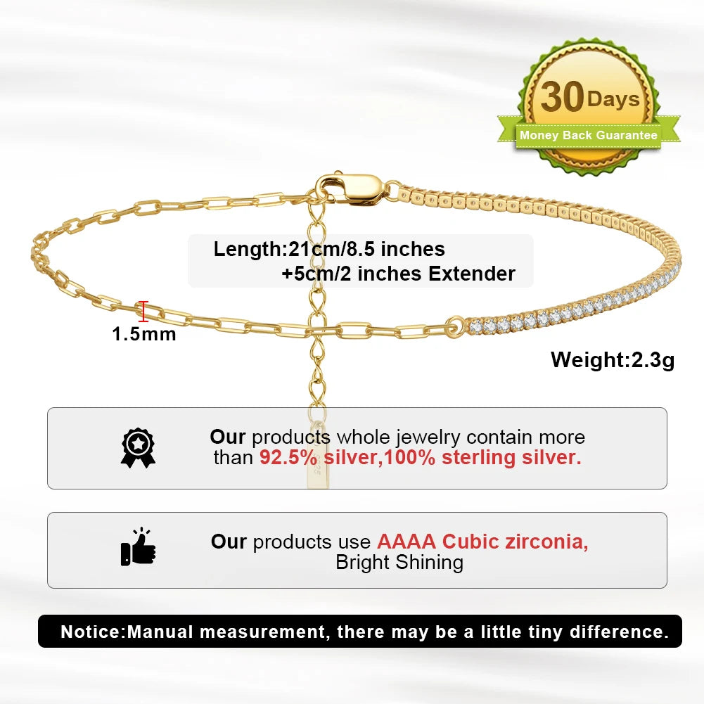ORSA JEWELS 925 Sterling Silver 1.0mm Snake Chain Anklet for Women Fashion Summer Beach Foot Bracelet Anklets Jewelry SA23