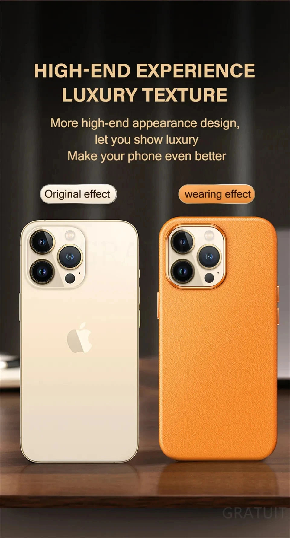 Luxury For Magsafe Leather Case For Apple iPhone 16 Pro Max Plus Magnetic Animation Wireless Charge Shockproof Cover Accessories