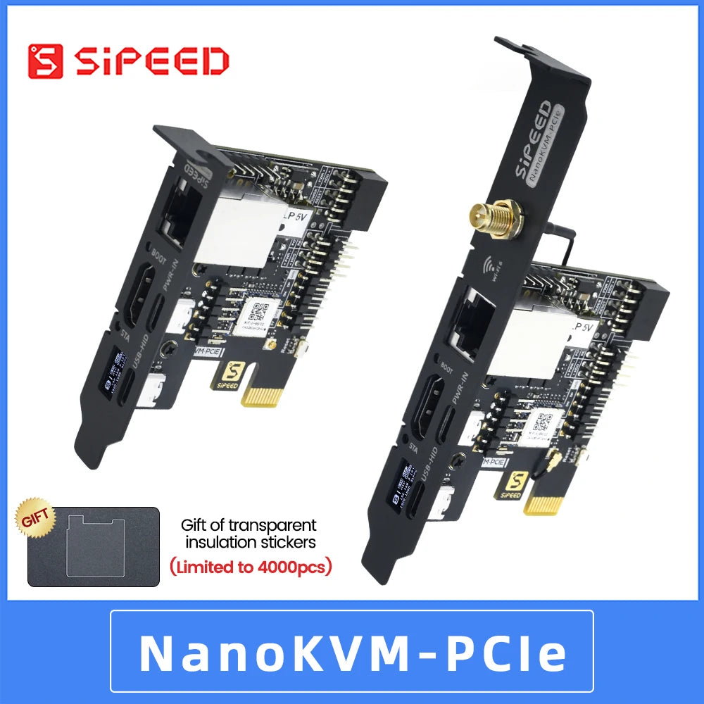 Sipeed NanoKVM PCIe  PiKVM Mini Remote Control Operation And Maintenance Server HDMI