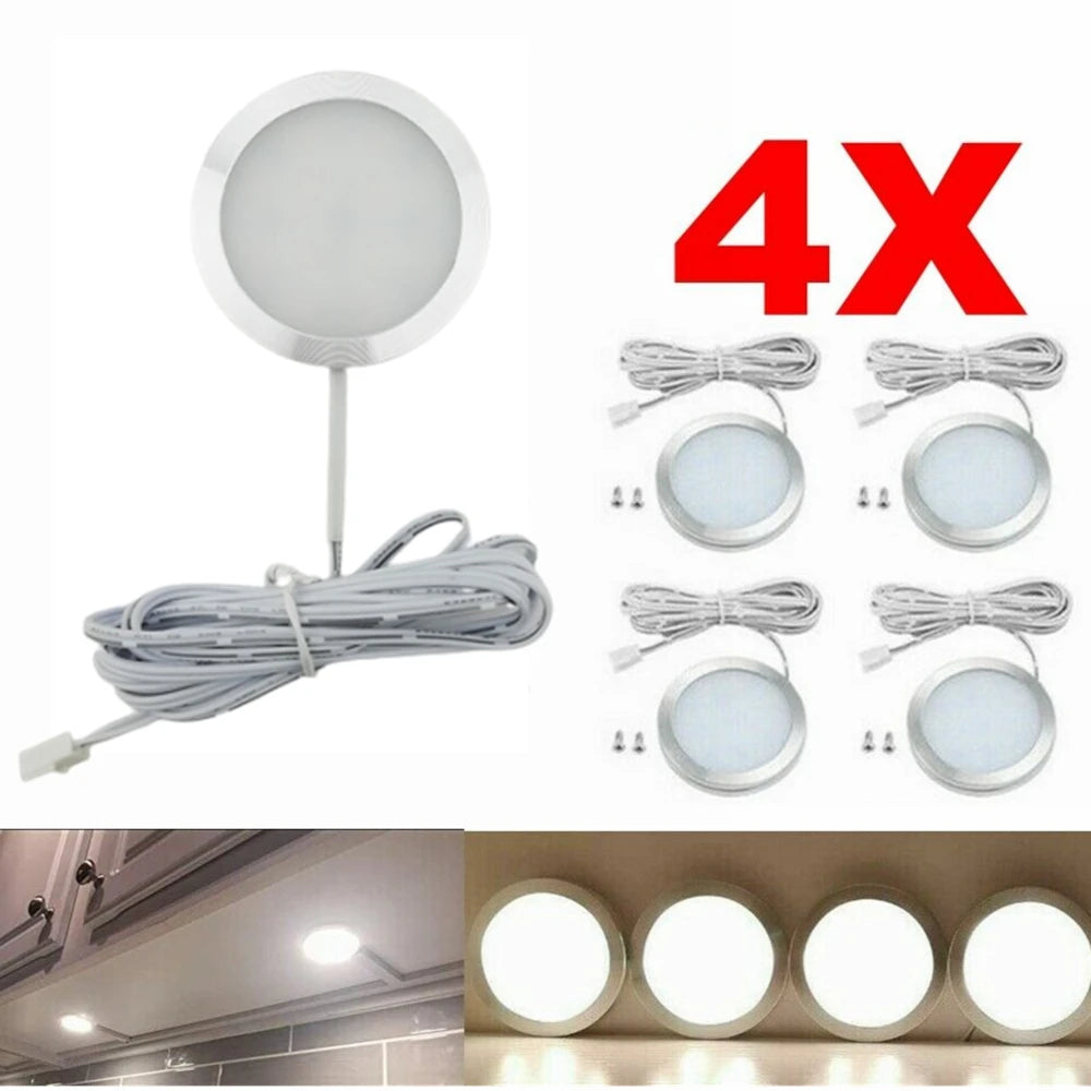 4PCS LED 12v Camping Car Ceiling Lamp RV Reading Lamp Boat Camper Trailer RV Interior  Lamp Car Interior Lights For Car Home