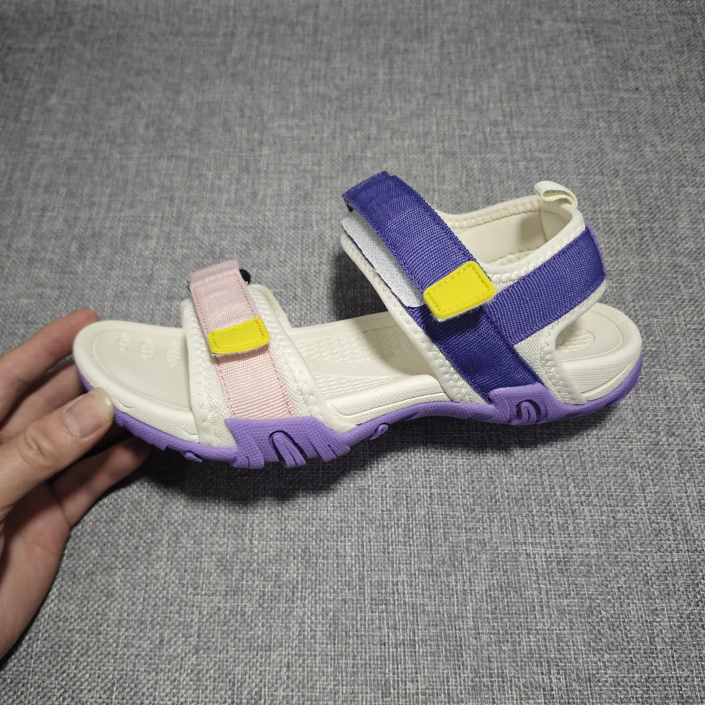 Summer Women's Sandals Shock Absorption Anti-slip Lightweight Comfortable Beach Travel Sandals Beach Shoes Women Casual Style