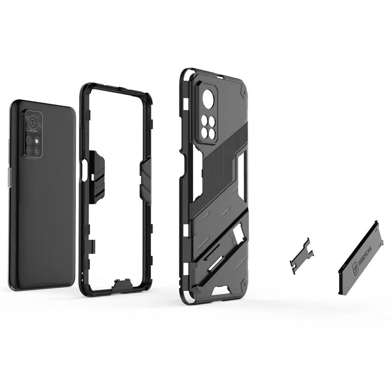 For Xiaomi Mi 10T 10 T Pro 5G Case Shockproof Rugged Armor Kickstand Cover For Mi 10T Pro Mi10T Pro Mi 10 Lite Full Phone Coque