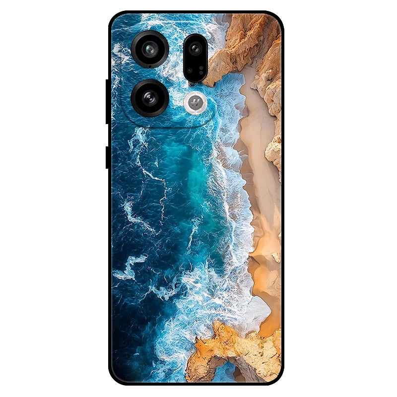 For Oppo Find X9 Find X9 Pro Case Marble Soft Matte Silicone Back Cover For Oppo Find X9 Pro Full Phone Shell FindX9 X9PRO