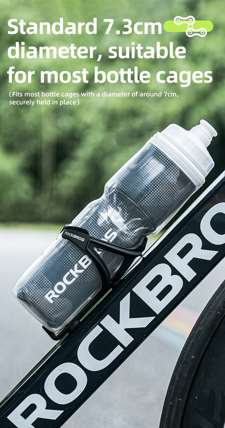 ROCKBROS Thermo Bottle Summer Cold Water Bottle Large Capacity Cycling Thermal Bike Bottle Running Hiking Outdoor Kettle ﻿