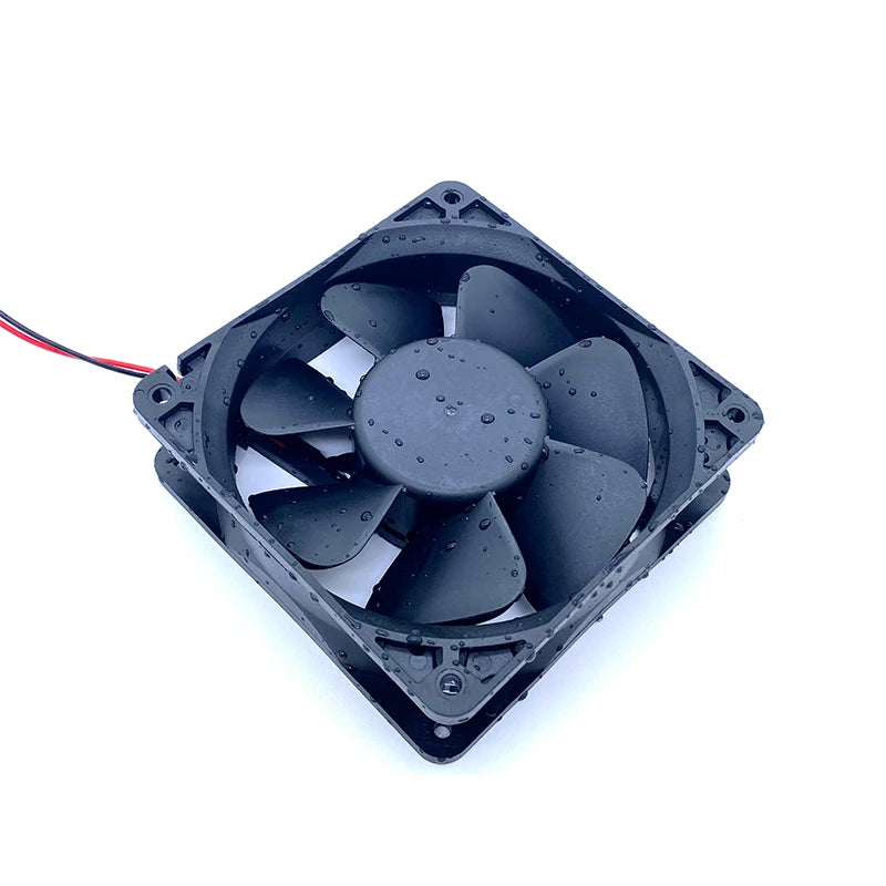 IP68 waterproof fan 120mm 12038 12V 24V 48V 120*38mm industrial ultrasonic humidifier atomizer large air volume cooling fan