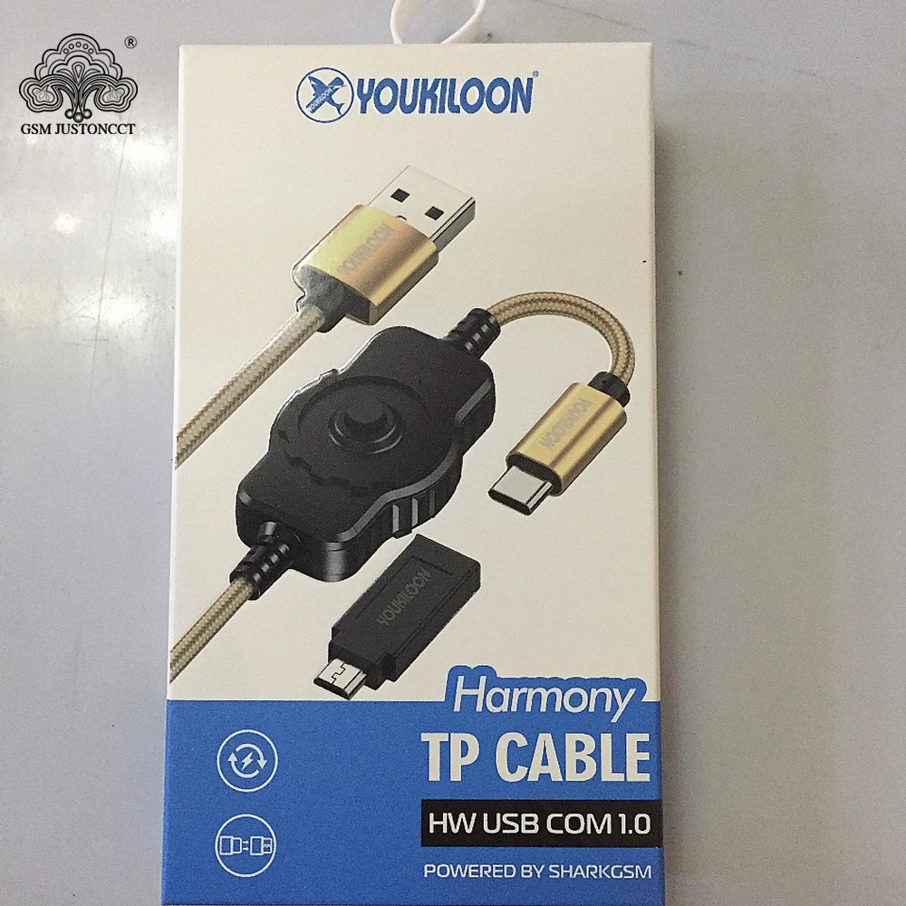 New Harmony TP Cable / Harmony Test Point cables + HW USB COM 1.0 Adapter for Huawei HarmonyOS for chimera pro tool dongle