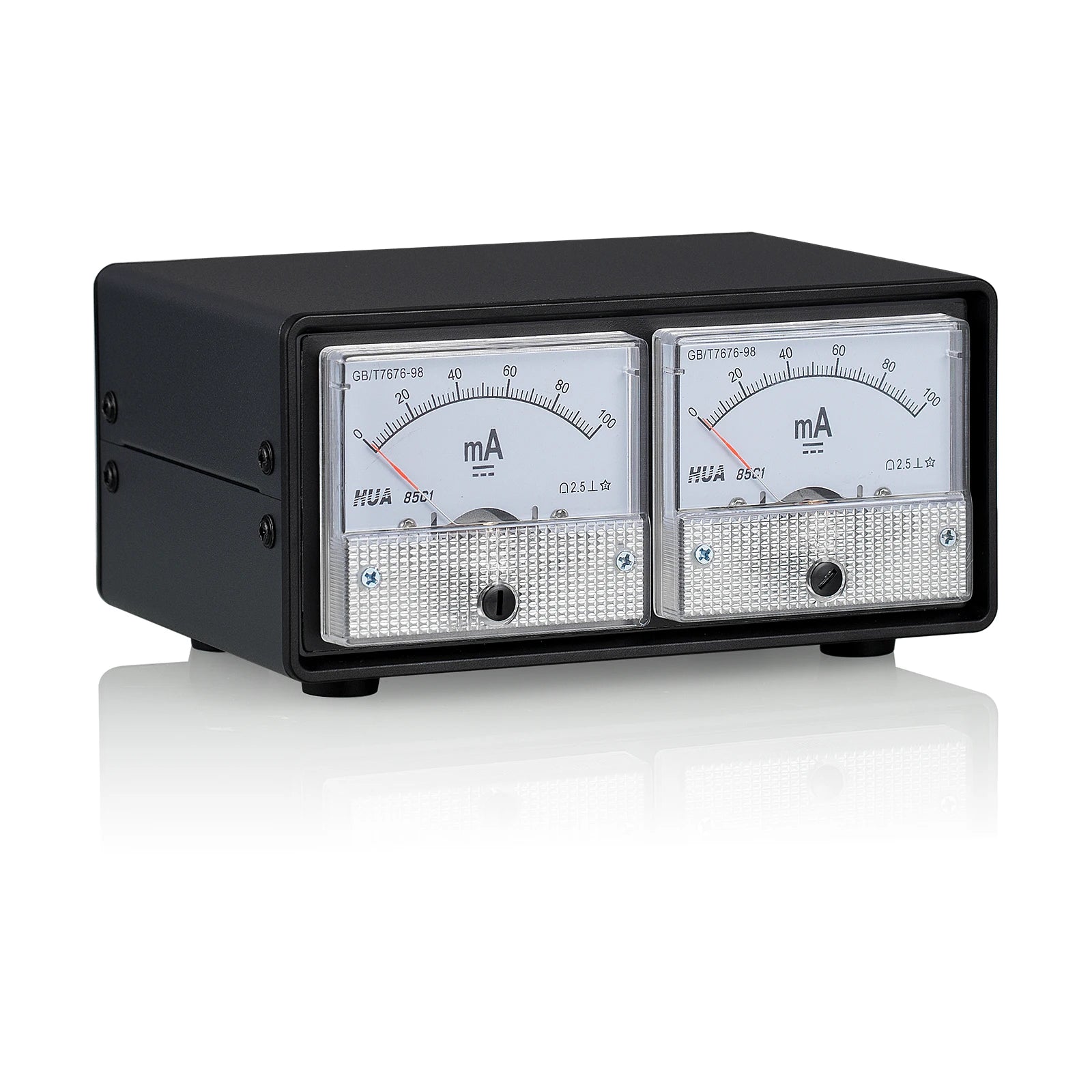 Nobsound 8-Pin Dual Bias Current Probes Tester+Dual Large Ampere Meter for EL34,KT88,6L6,6V6,5881,6550,KT66,KT100,KT120 Tubes