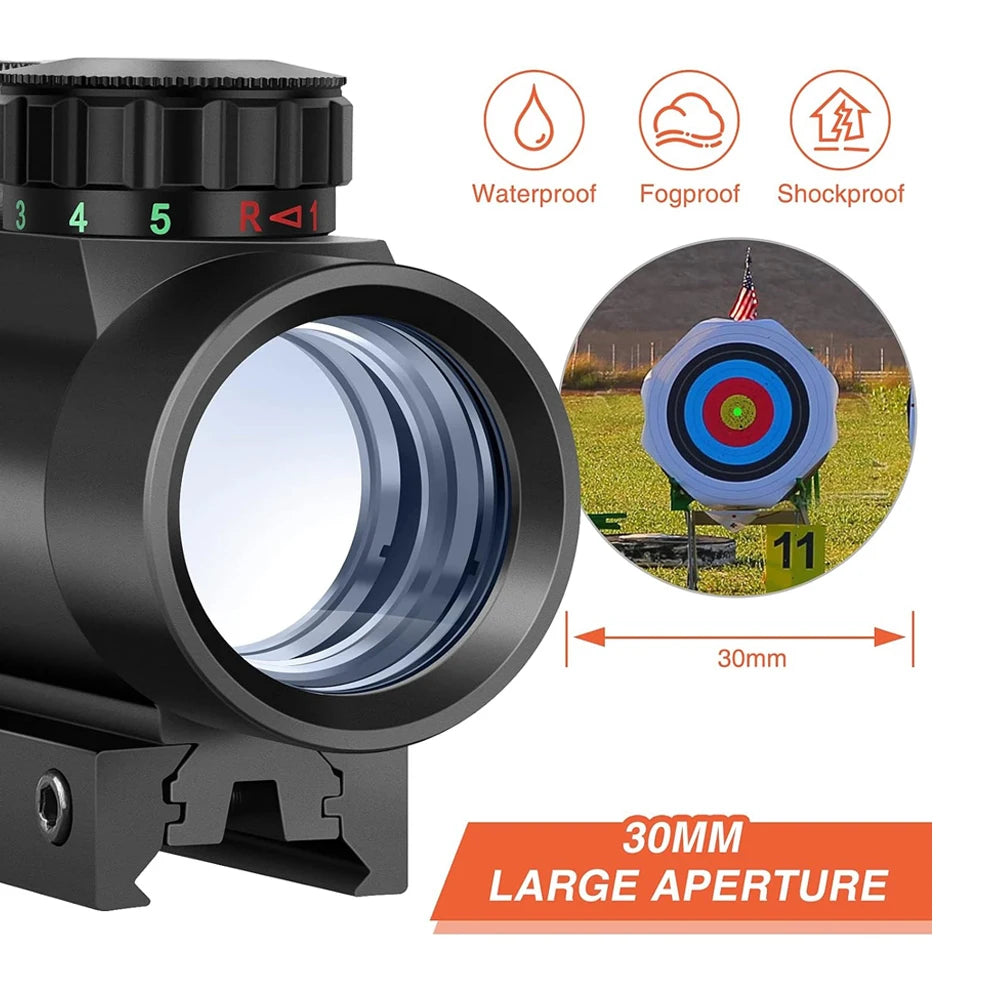 Red dot 1x40 Strategic sight red dot Holographic sight with 11mm 22mm track installation telescopic sight for hunting