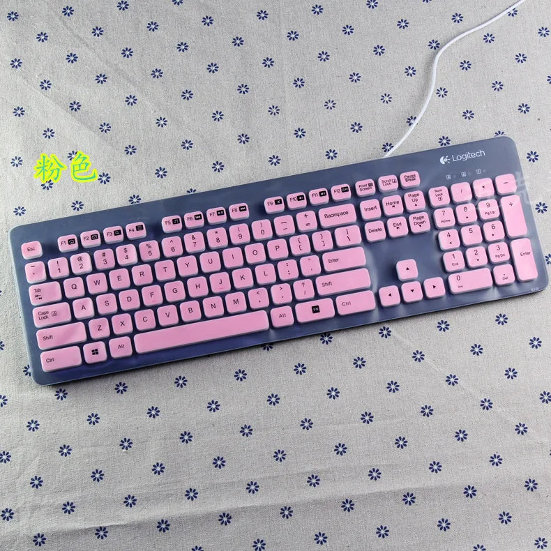 For Logitech K310 Soft silicone dustproof waterproof keyboard Protector PC Desktop keyboard Cover For laptop PC computer