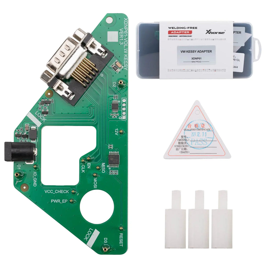 Xhorse XDNP61GL Solder Free Adapter for VW KESSY Work With Key Tool Plus, Multi Prog