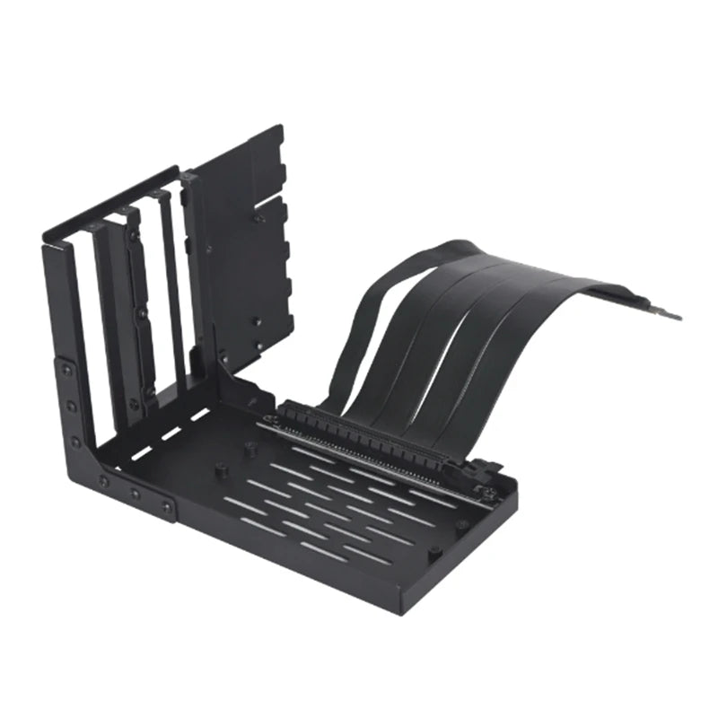 LIANLI VG4-4-V2 UNIVERSAL 4-SLOTS VERTICAL PCIE4.0 GPU KIT Inclusion wire Black/White, Suitable for O11D/EVO/XL/Vision/LANCOOL3