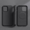 Luxury For Magsafe Leather Case For Apple iPhone 16 Pro Max Plus Magnetic Animation Wireless Charge Shockproof Cover Accessories