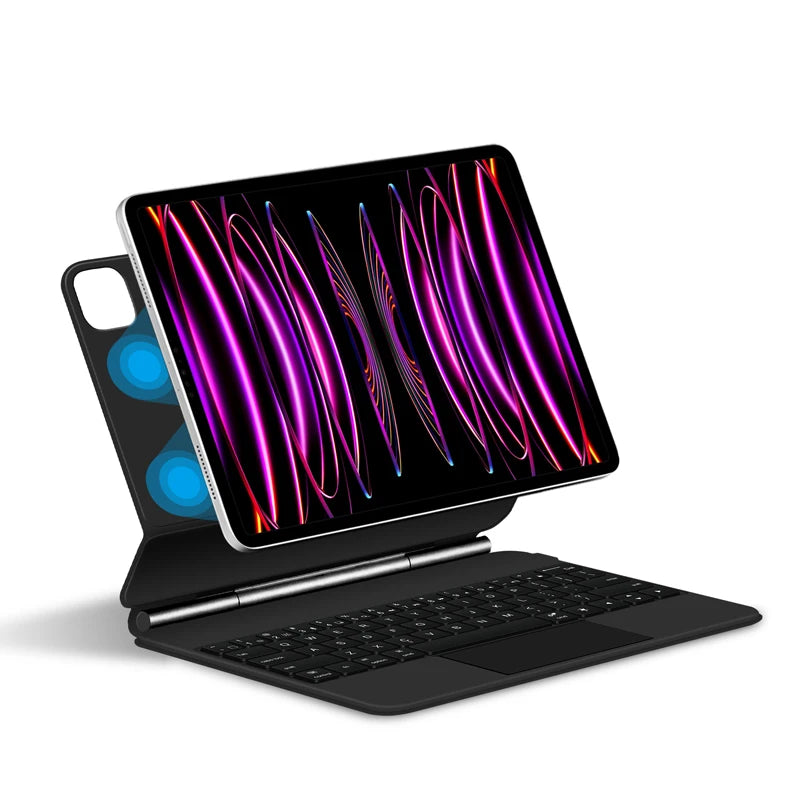 Magic Keyboard for iPad Air 6 7 8 11 13 Inch Case 2026 2025 iPad Pro 11" 13" Funda iPad A16 11th 10th Generation Pro 12.9 Cover