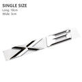 3D ABS Black Chrome Letters For Cars Rear Trunk Emblem Badge For X6 Logo BMW X6 E71 F16 E72 G06 Stickers Lettering Accessories