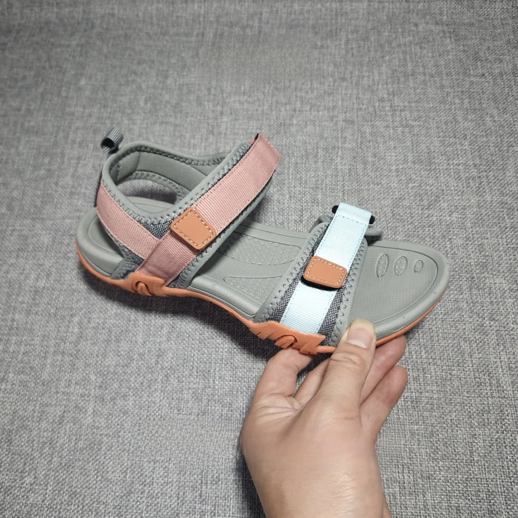 Summer Women's Sandals Shock Absorption Anti-slip Lightweight Comfortable Beach Travel Sandals Beach Shoes Women Casual Style