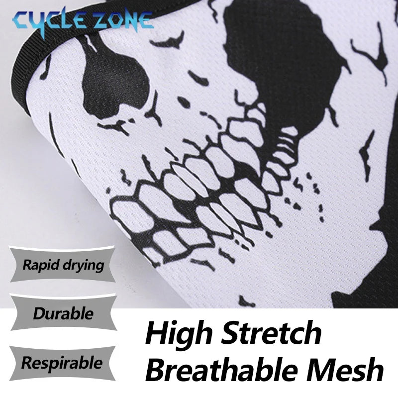 Winter Thermal Motorcycle Mask Windproof Balaclava Cap Face Cover Fleece for Ski Cycling Riding Warm Dustproof Full Face Mask