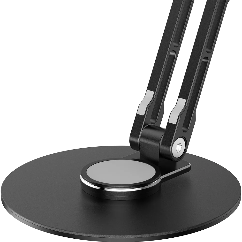 UPERFECT VESA Monitor Desk Mount Single Monitor Stands Freestanding Fits 12'' to 22'' Computer Screen with Height Adjustable