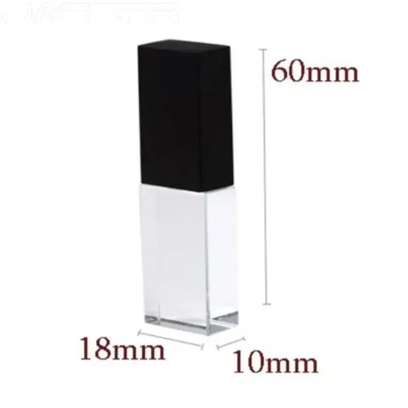JASTER Creative Pen Drive Crystal 128GB Gold 64GB Rose USB Flash Drive 32GB Wedding Photography Exquisite Transparent Gift Box
