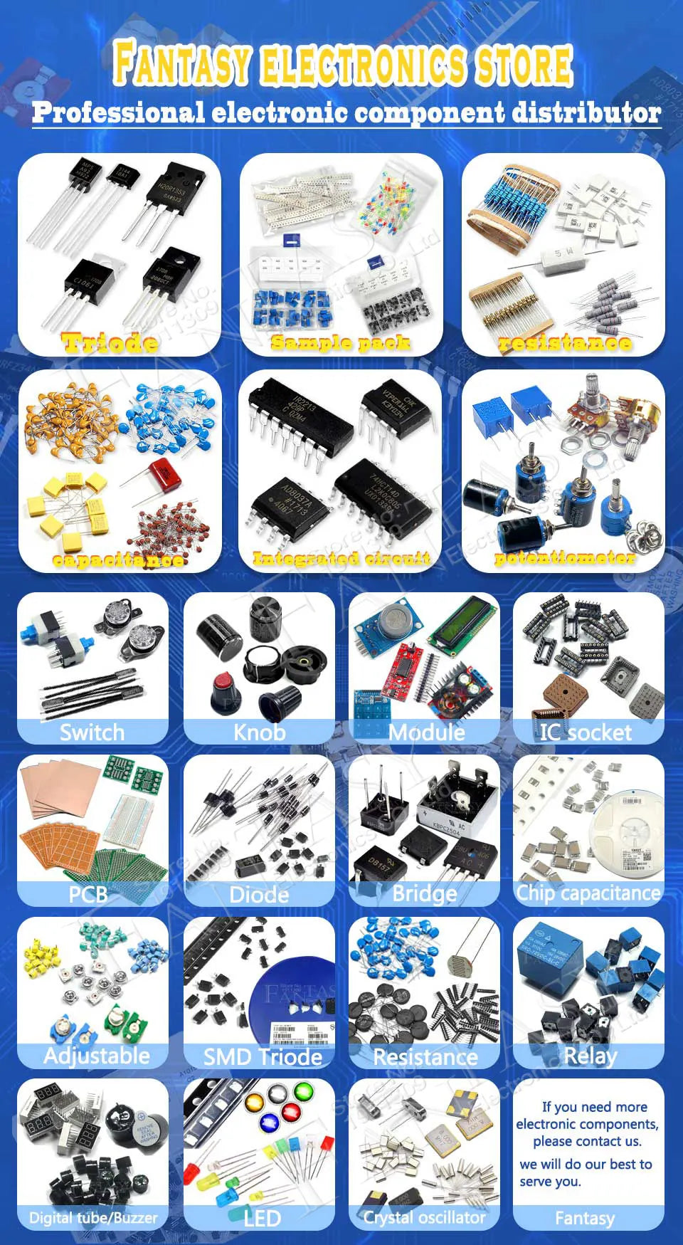 20pcs DIP-8 Round Hole 8 Pins 2.54MM DIP DIP8 IC Sockets Adaptor Solder Type 8 PIN IC Connector