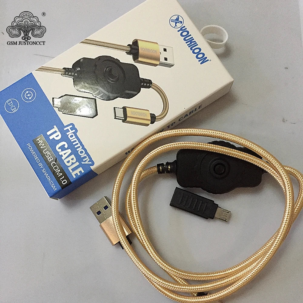 New Harmony TP Cable / Harmony Test Point cables + HW USB COM 1.0 Adapter for Huawei HarmonyOS for chimera pro tool dongle