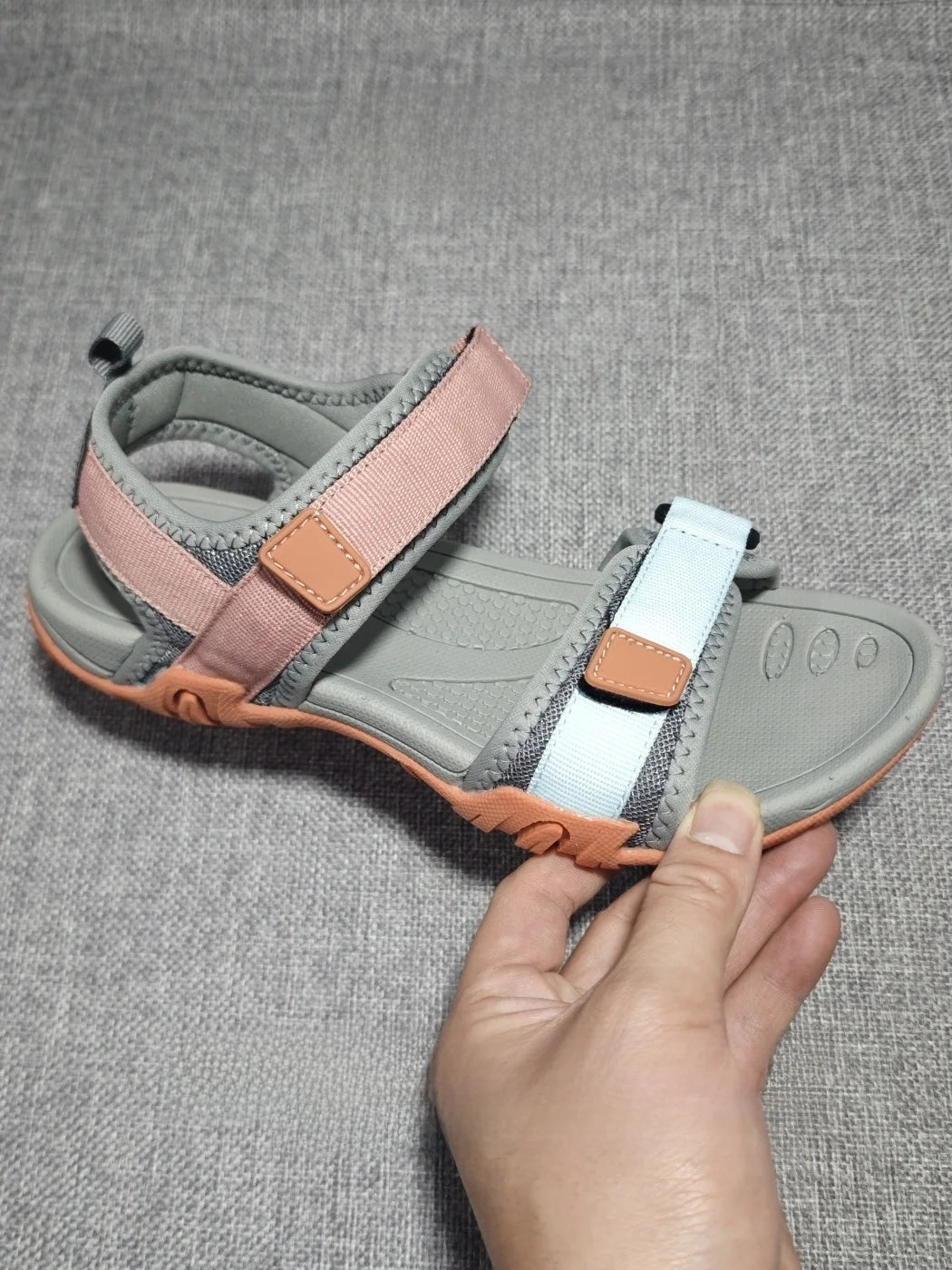 Summer Women's Sandals Shock Absorption Anti-slip Lightweight Comfortable Beach Travel Sandals Beach Shoes Women Casual Style