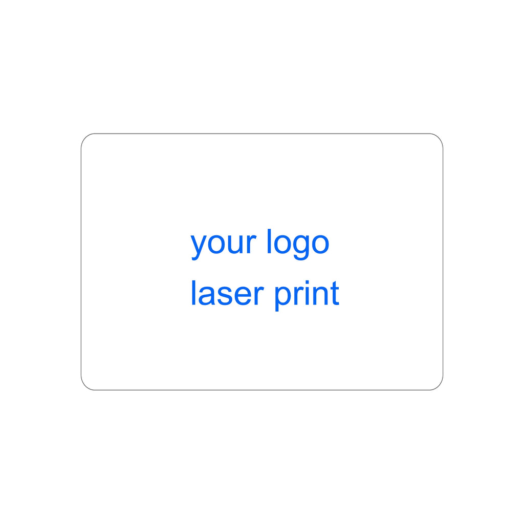 5-Pack 13.56MHz NFC Blank Metal-PVC Hybrid Business Cards with 215 Chip & 504-Byte Memory, Laser Customizable on Metal Side