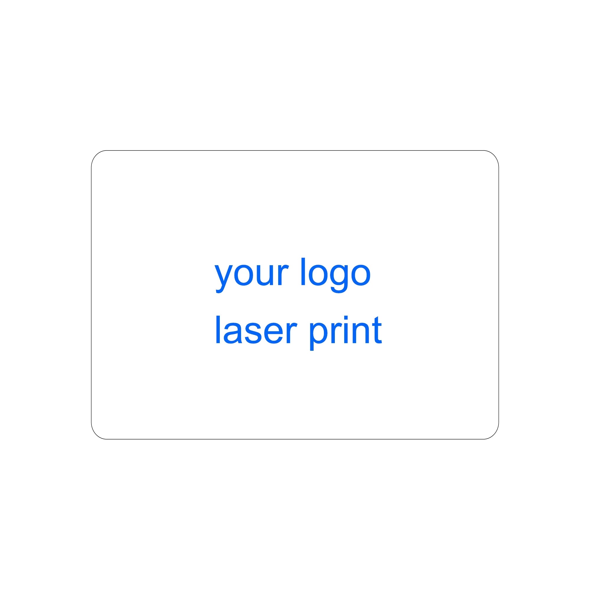5-Pack 13.56MHz NFC Blank Metal-PVC Hybrid Business Cards with 215 Chip & 504-Byte Memory, Laser Customizable on Metal Side