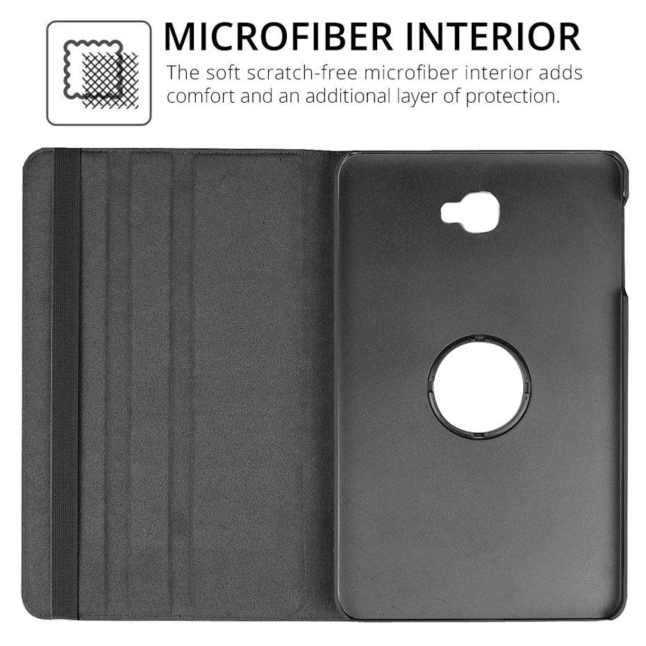 360 Rotating Stand Tablet Cover for Samsung Galaxy Tab A6 A 10.1 T580 T510 A8 10.5 X200 T590 E T560 S6 Lite P610 A7 T500 Case
