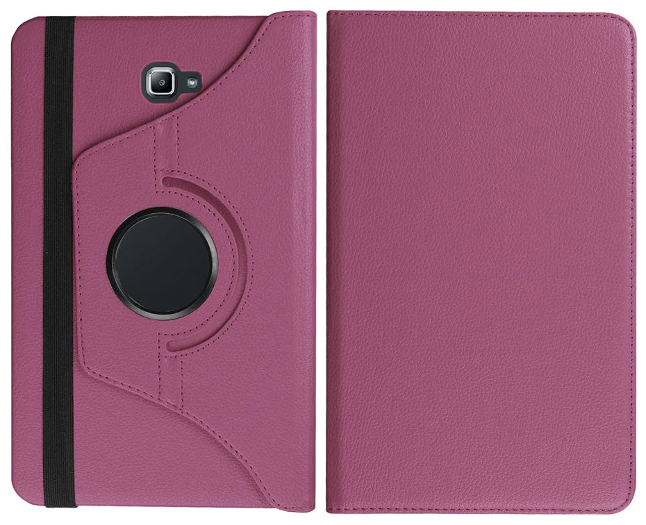 360 Rotating Stand Tablet Cover for Samsung Galaxy Tab A6 A 10.1 T580 T510 A8 10.5 X200 T590 E T560 S6 Lite P610 A7 T500 Case