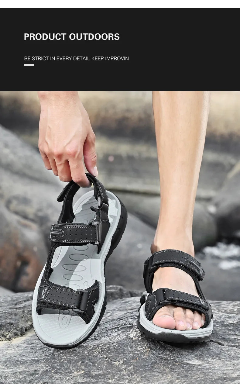 Summer Men‘s Sandals Casual Comfortable Sandals 2025 New Designer Sneakers Lightweight Outdoor Wear Beach Sandals Men's Shoes