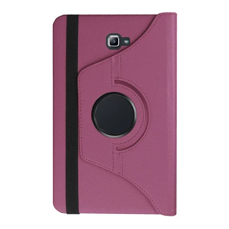 360 Rotating Stand Tablet Cover for Samsung Galaxy Tab A6 A 10.1 T580 T510 A8 10.5 X200 T590 E T560 S6 Lite P610 A7 T500 Case