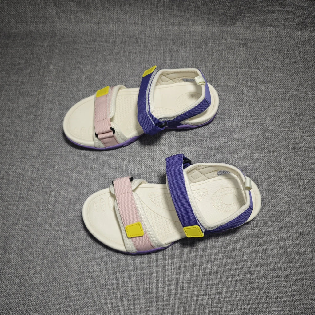 Summer Women's Sandals Shock Absorption Anti-slip Lightweight Comfortable Beach Travel Sandals Beach Shoes Women Casual Style