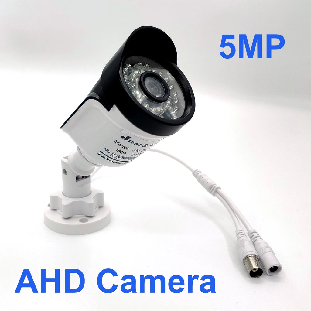 AHD Camera CCTV 1080P 5MP Digital Security High Definition Infrared NightVision Home Outdoor Waterproof Bullet Security Cam Home