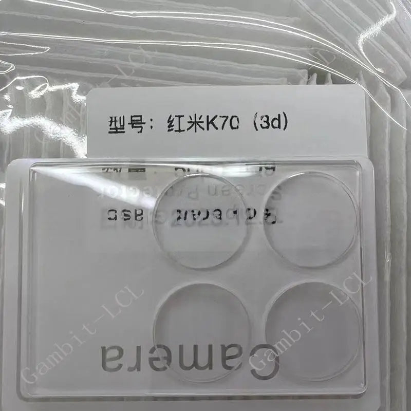 2PCS-5PCS Original 3D Tempered Glass For Xiaomi PocoX6 Redmi K70  K70E RedmiK70 Poco X6 Pro 5G Camera Lens Protector Cover Film
