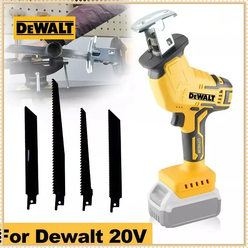 Dewalt For 18V--20V Brushless Reciprocating Saw 2800RPM Electric Saw Multifunctional Metal Wood Pipe Cutting Saw Power Tool