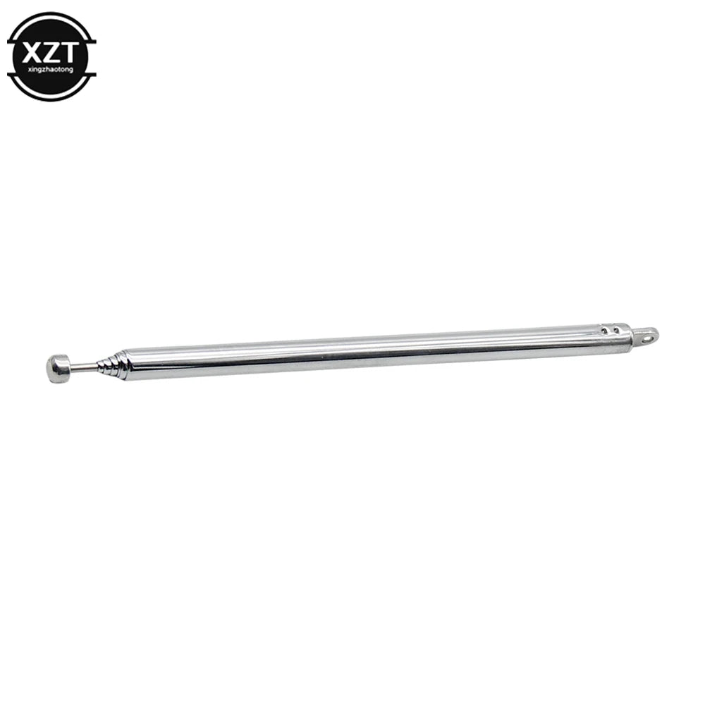 7 Section Replacement Telescopic Aerial Antenna TV Radio DAB AM/FM Universal Telescopic Aerial Antenna length 740mm