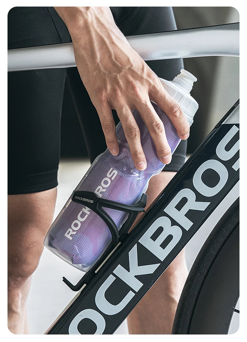 ROCKBROS Thermo Bottle Summer Cold Water Bottle Large Capacity Cycling Thermal Bike Bottle Running Hiking Outdoor Kettle ﻿